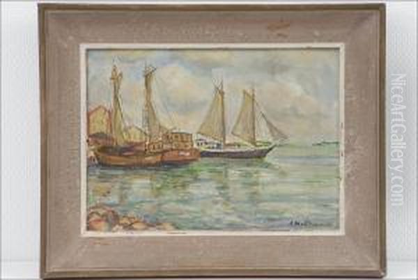 Jaaloja Satamassa - Skutor I Hamnen. - view 1
