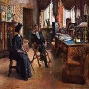 Russian Belle Epoque by Aleksander Vladimirovich Makovskii