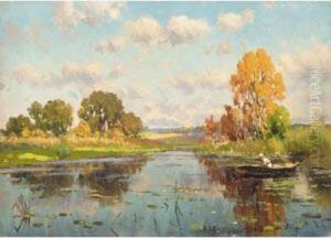 The Fisherman by Aleksander Vladimirovich Makovskii
