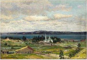 View Of A Russian Provincial Church