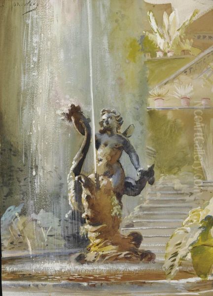 A Fountain - view 1