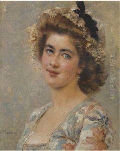Portrait Of A Girl Wearing A Cap