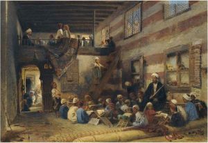 In The Classroom by Konstantin Egorovich Makovsky