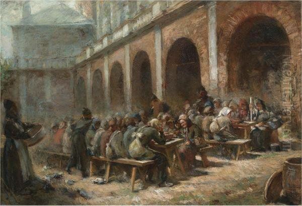 Pilgrims' Refectory At The Sergeev Trinity Monastery - view 1