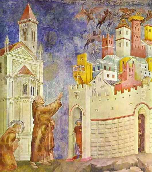 The Expulsion Of The Demons From Arezzo 1295-1300 - view 1