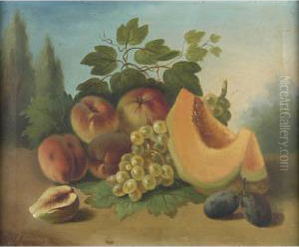 Natura Morta Con Pesche - view 1
