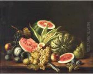 Natura Morta Con Uva by Francesco Malacrea