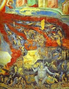 The Last Judgement Detail 6 1304-1306 by Giotto Di Bondone