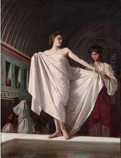 < La Sortie Du Bain > 1871 - view 1