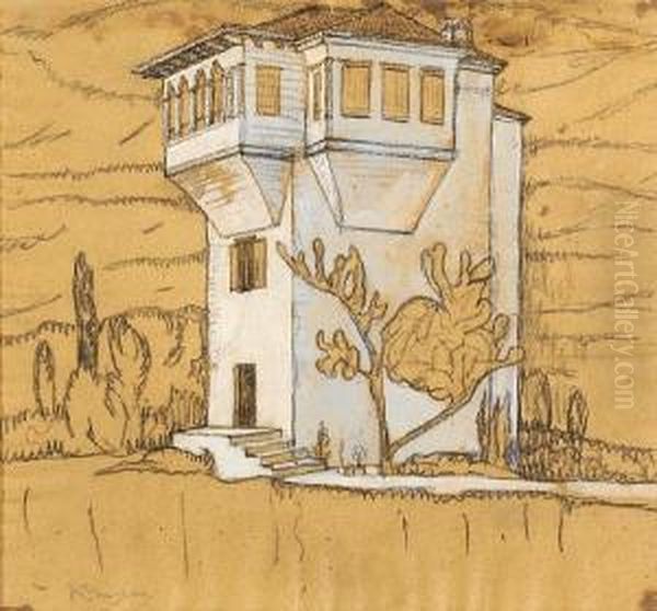 House At Pilion - view 1