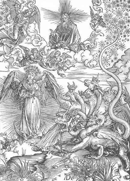 The Revelation of St John, 10. The Woman Clothed with the Sun and the Seven-headed Dragon) - view 1