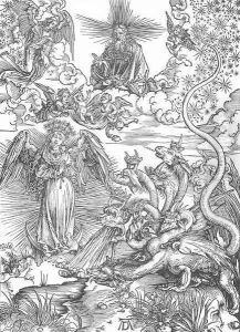 The Revelation of St John, 10. The Woman Clothed with the Sun and the Seven-headed Dragon)