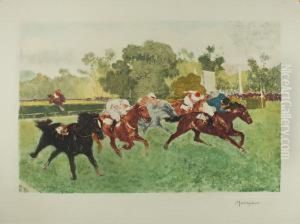 Steeple Chase by Louis-Ferdinand Malespina