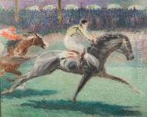 Pendant La Course by Louis-Ferdinand Malespina