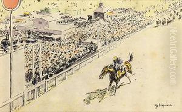 Le Champ De Course - view 1