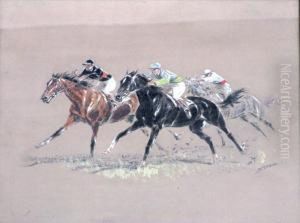 Course De Chevaux by Louis-Ferdinand Malespina
