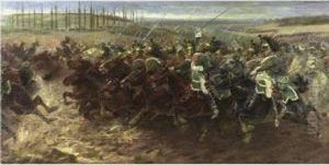 Le 16e Dragons A Jena by Louis-Ferdinand Malespina