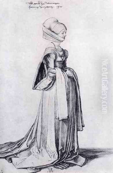 A Nuremberg Costume Study - view 1