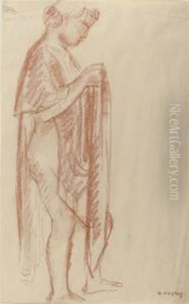 A Woman Standing - view 1