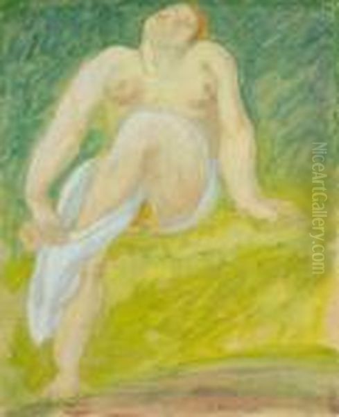 Baigneuse A La Serviette - view 1