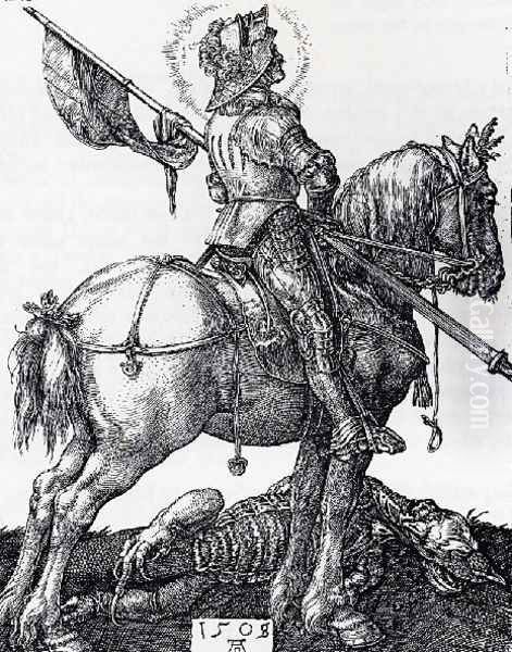 St George On Horseback - view 1