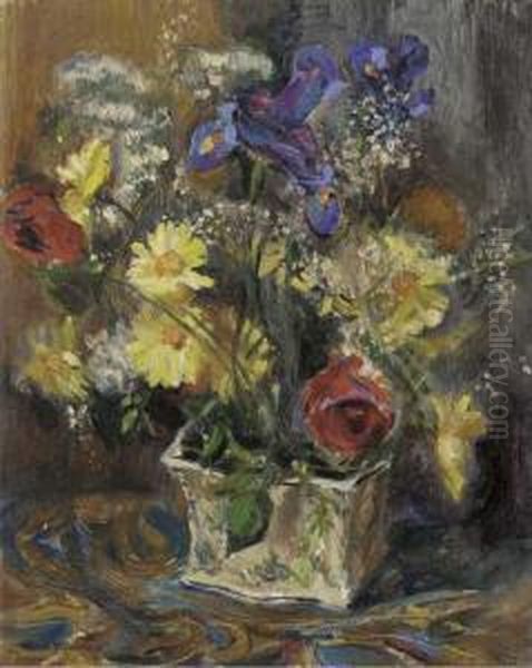 Nature Morte Avec Vase De Fleurs - view 1