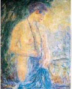Nu Au Collier by William Malherbe