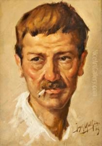 Retrato Do Pintor Aurelio Cezar Sobral Retrato Do Pintor Aurelio Cezar Sobral