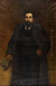 Retrato De Figura Masculina by Jose Malhoa