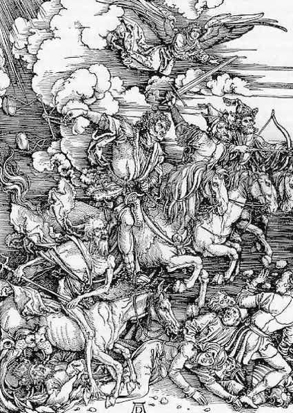 The Four Horsemen Of The Apocalypse by Albrecht Durer
