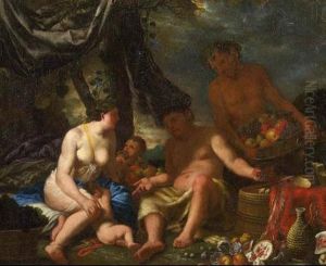 Scena Di Baccanale by Nicola Malinconico