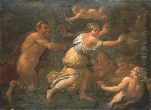 Pan Et Syrinx - view 1
