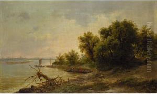 Flusslandschaft - view 1