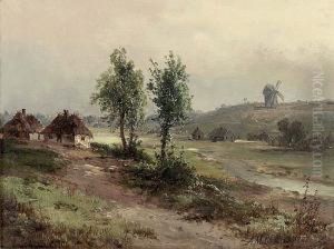Pejzaz Z Wiatrakiem