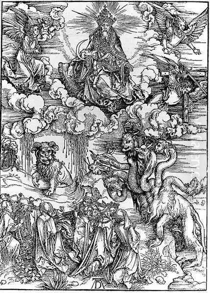 The Seven-Headed Beast and the Beast with Lamb's Horns - view 1