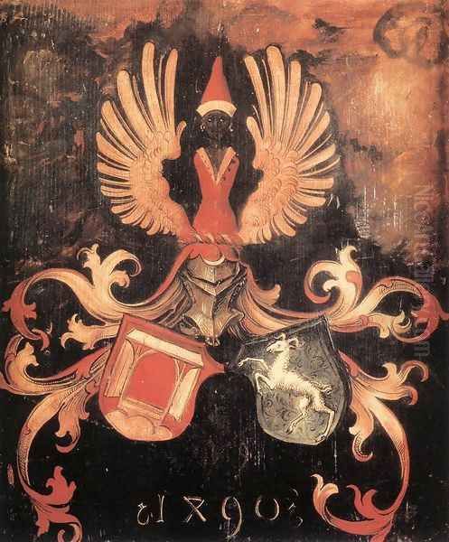 Alliance Coat of Arms of the Durer and Holper Families - view 1