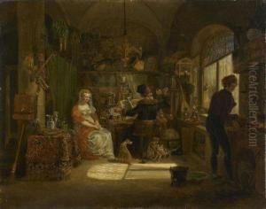 Le Cabinet D'alchimiste by Jean-Baptiste Mallet
