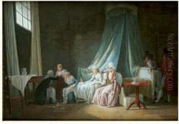 Madame Royale Soignee Par Le Chirurgien Brunier, Le 24 Janvier 1793 - view 1