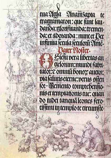Illumination from Priere book - view 1