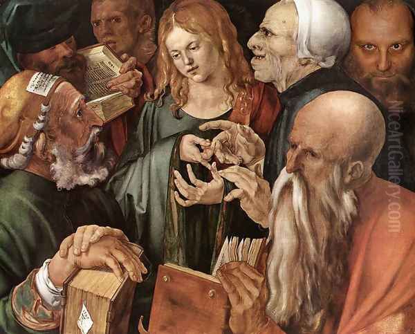 Christ amog the Doctors - view 1