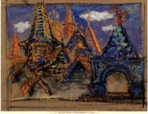 Signed And Dated 1902, Also Dated And Inscribed On The
 Reverse. by Sergei Vasilievich Malyutin