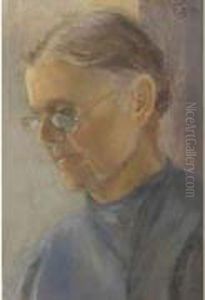 Old Teacher by Sergei Vasilievich Malyutin