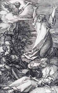 Agony In The Garden (Engraved Passion) by Albrecht Durer