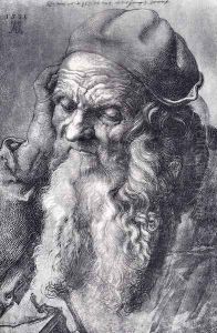 Head Of An Old Man by Albrecht Durer