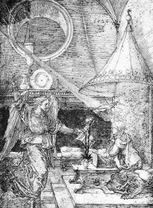 Annunciation by Albrecht Durer