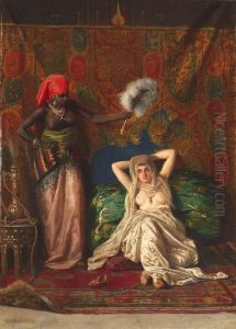 The Odalisque by Gustavo Mancinelli