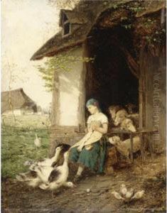 La Guardiana Delle Oche by Carlo Mancini