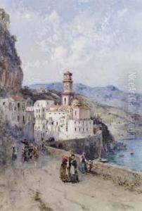 Atrani by Francesco, Lord Mancini