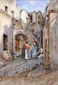 Positano by Francesco, Lord Mancini