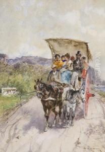 Il Rientro Da Monte Vergine by Francesco, Lord Mancini